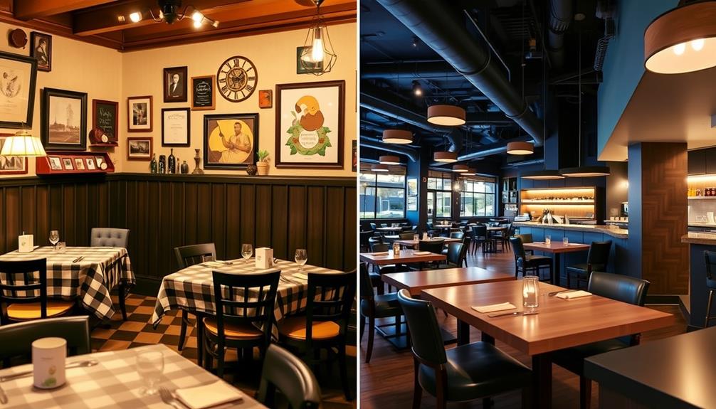 bistro versus restaurant comparison