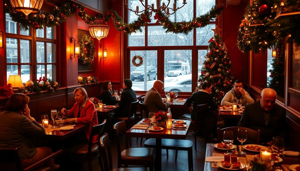 christmas dining options overview