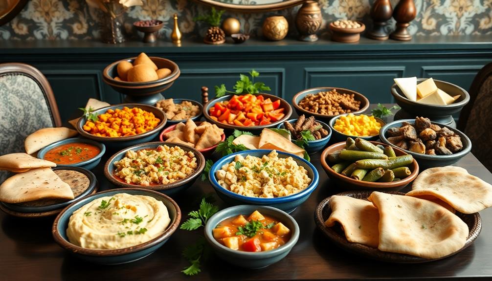 delicious diverse lebanese dishes