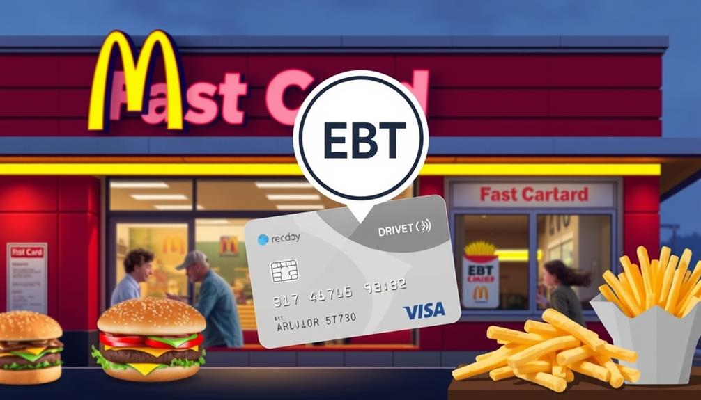 ebt accepted at fast food