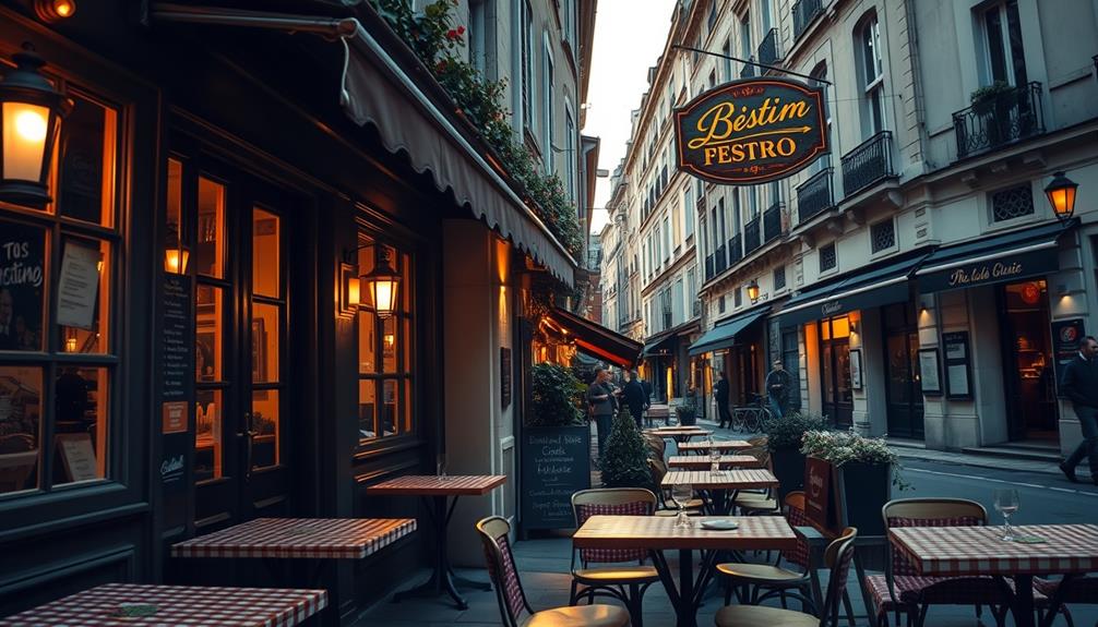 etymology of bistro term