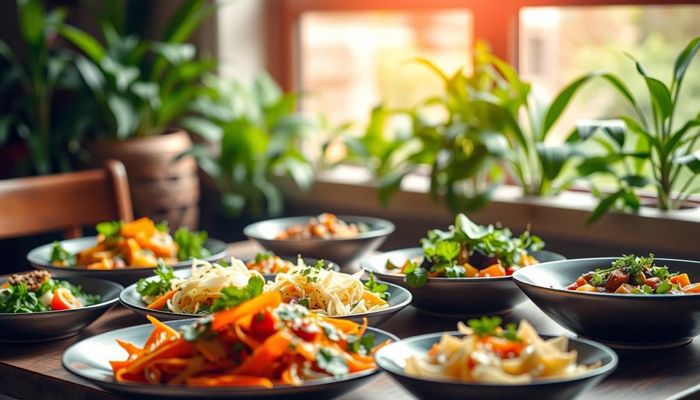 exploring vegetarian dining options