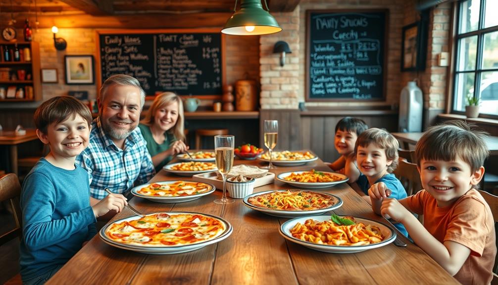 family friendly dining deals