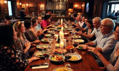 group dinner restaurant recommendations