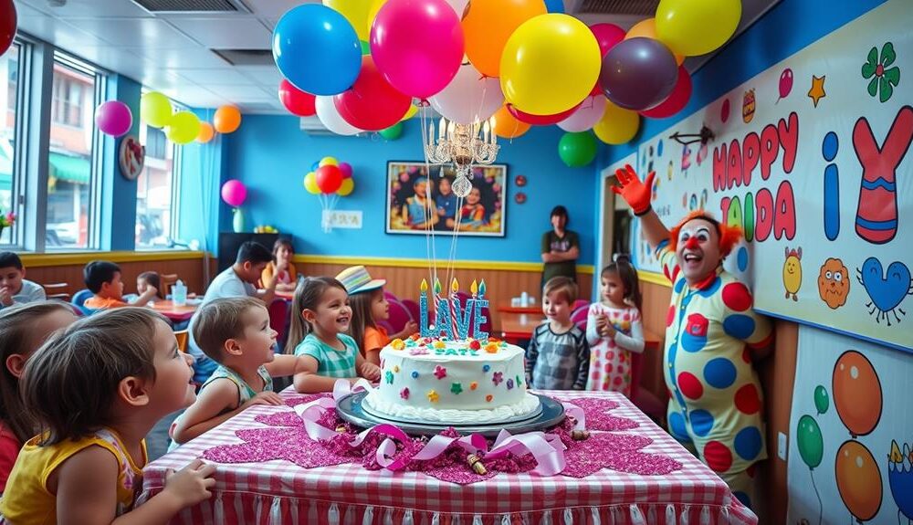 kid friendly birthday dining