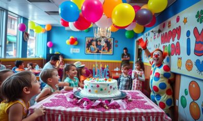 kid friendly birthday dining