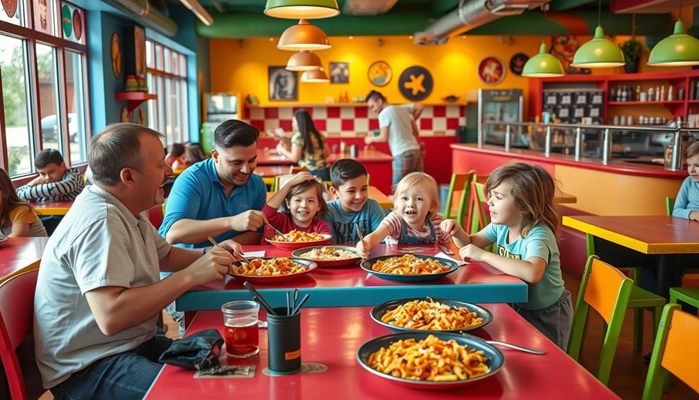 kid friendly dining options