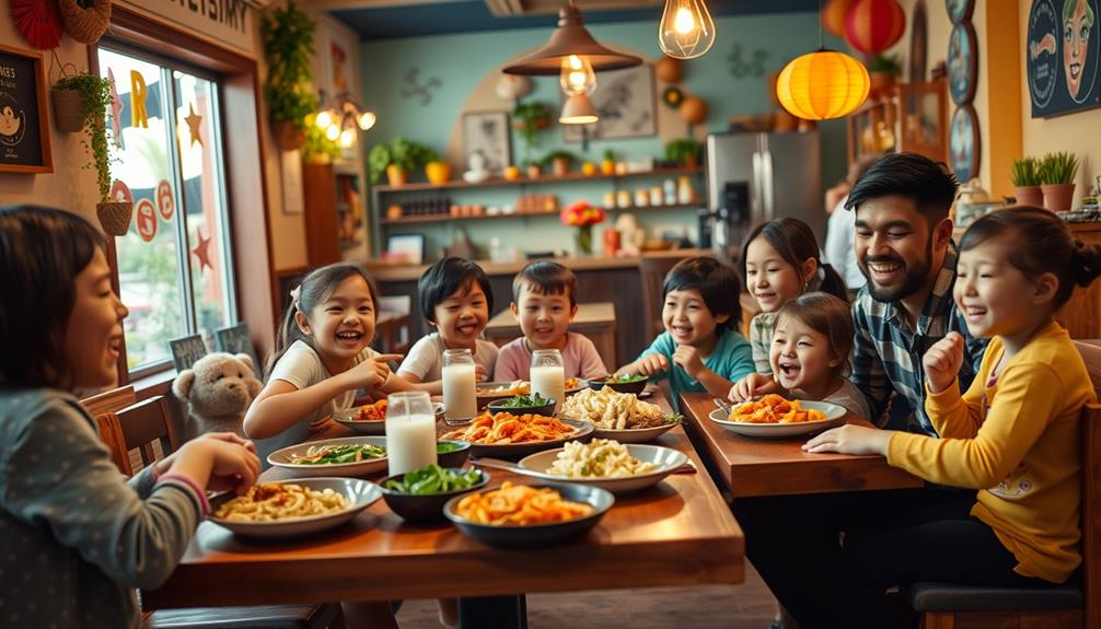 kid friendly restaurant choices