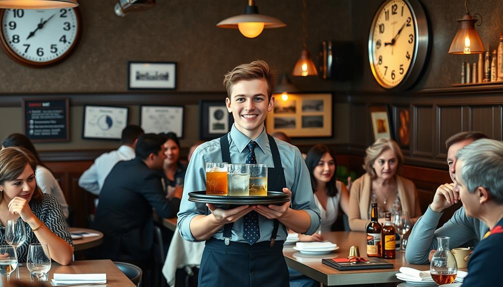 minimum age for bartending