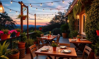 outdoor dining experience recommended