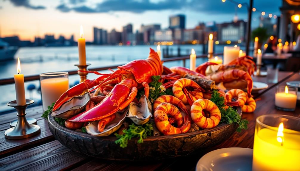 renowned coastal dining spots