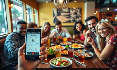 restaurant bill splitting app