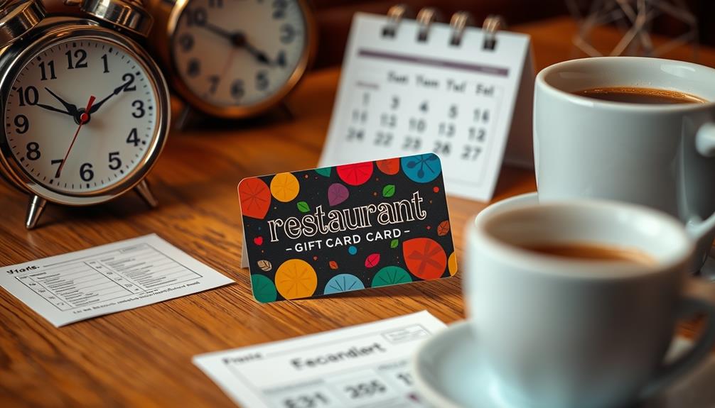 restaurant gift card expiration