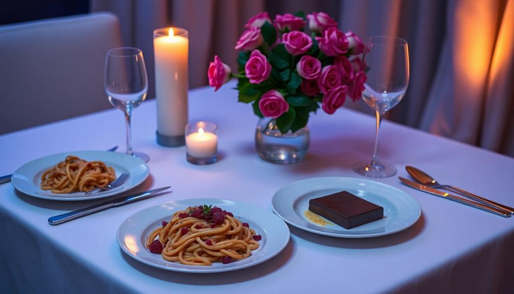 romantic dining experience ideas