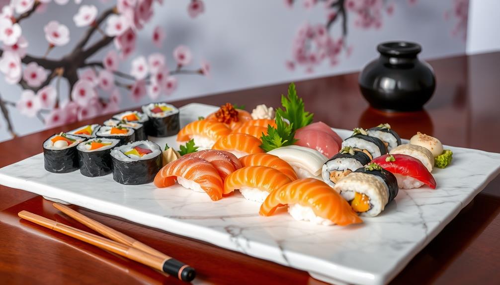 savoring unique sushi delights