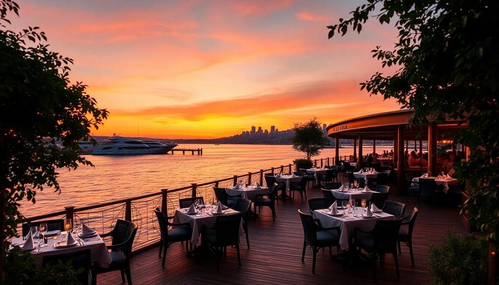 scenic waterfront restaurant options