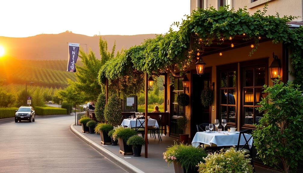 top dining spot yountville