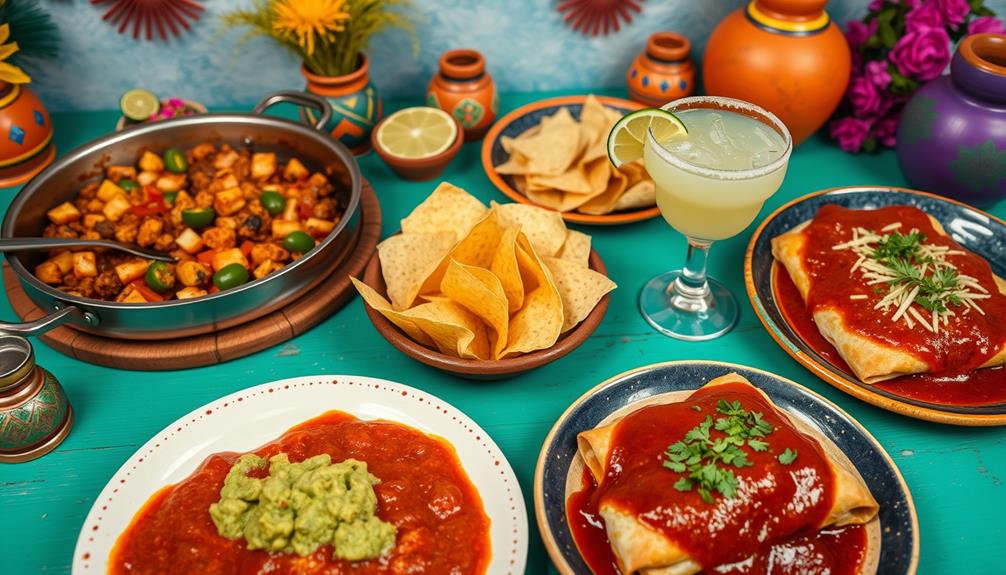 vibrant mexican latin flavors