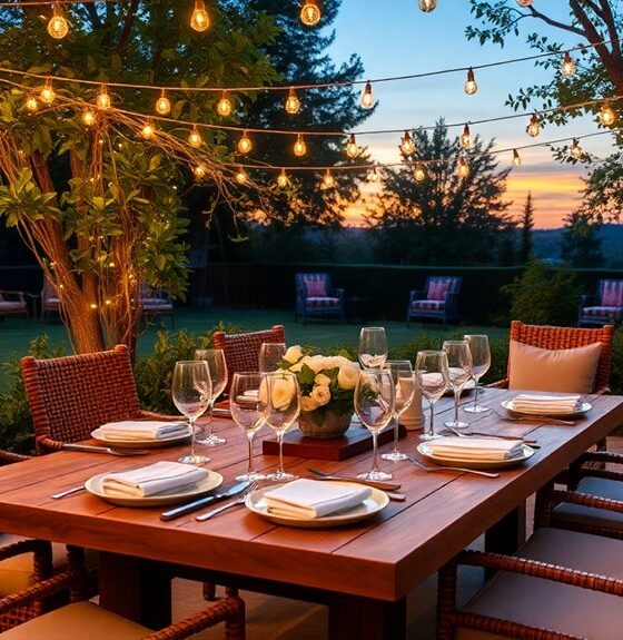 designing outdoor dining areas