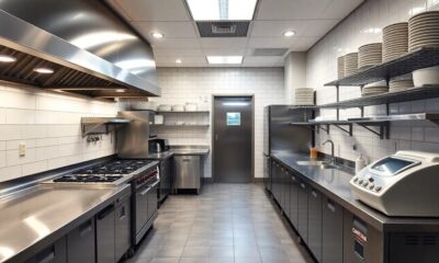 efficient restaurant kitchen design