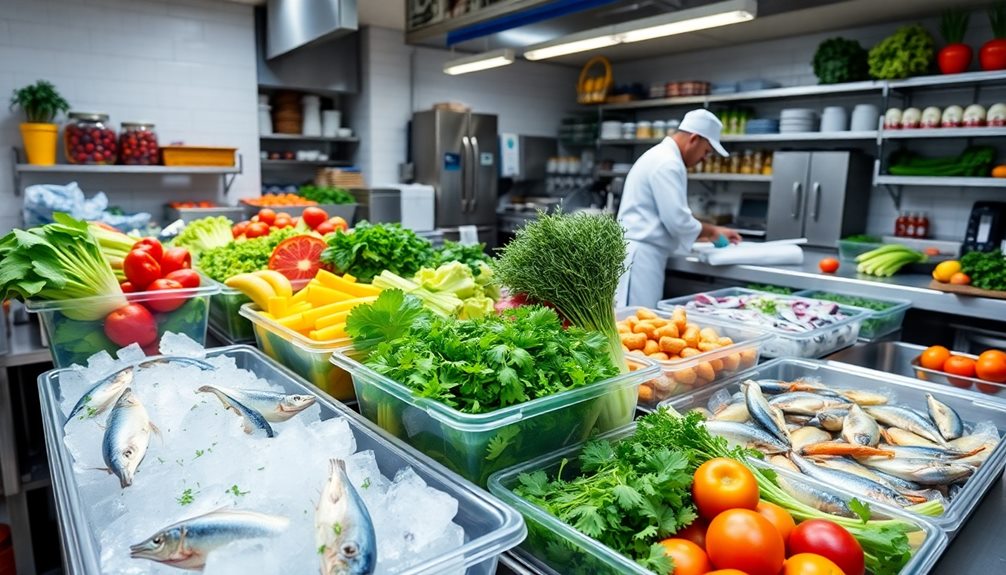 restaurants maintain food freshness