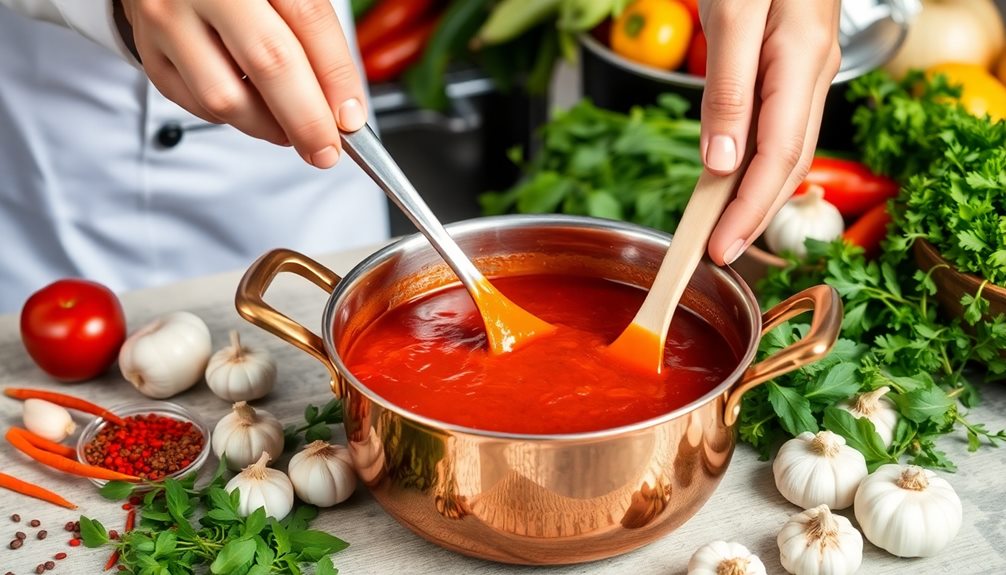 sauce preparation techniques explained