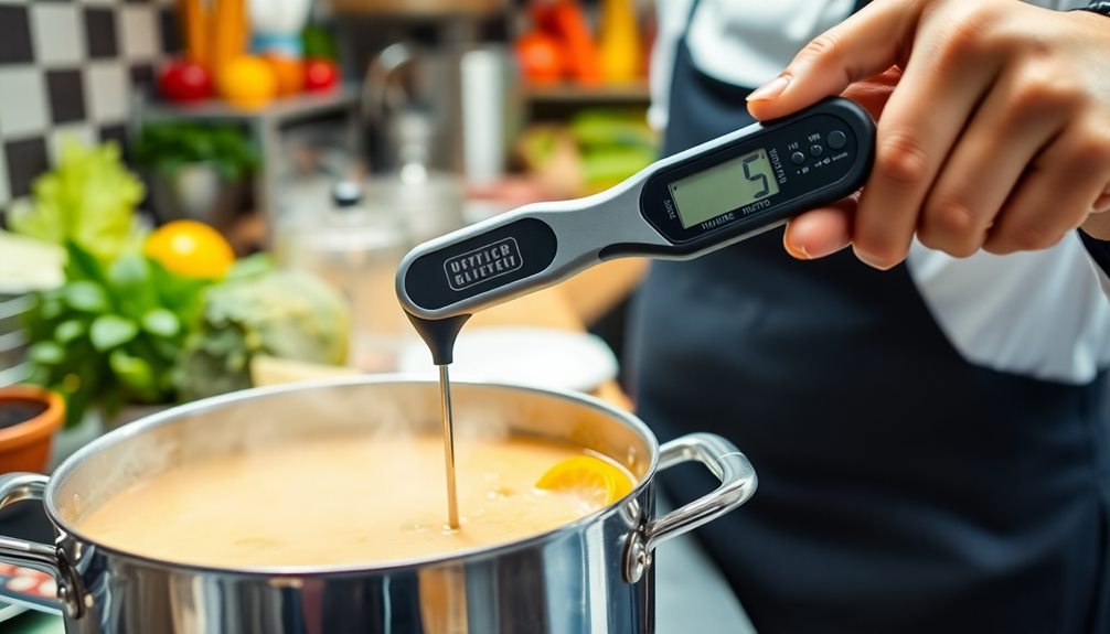 temperature control in food