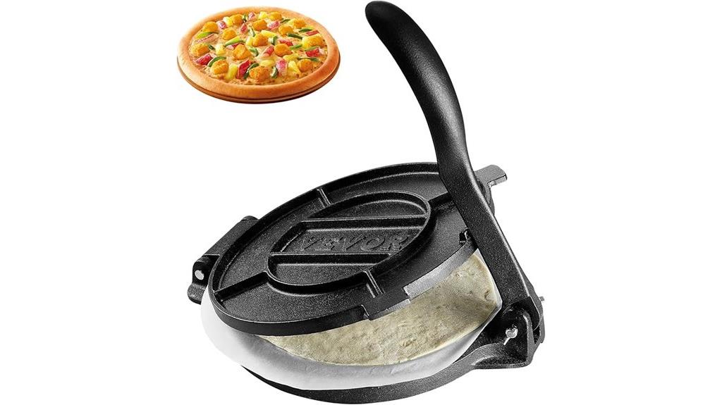 10 inch cast iron tortilla maker
