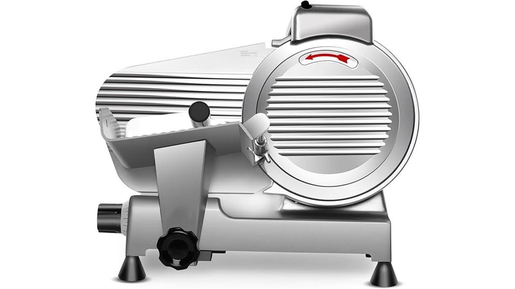 10 inch steel blade slicer