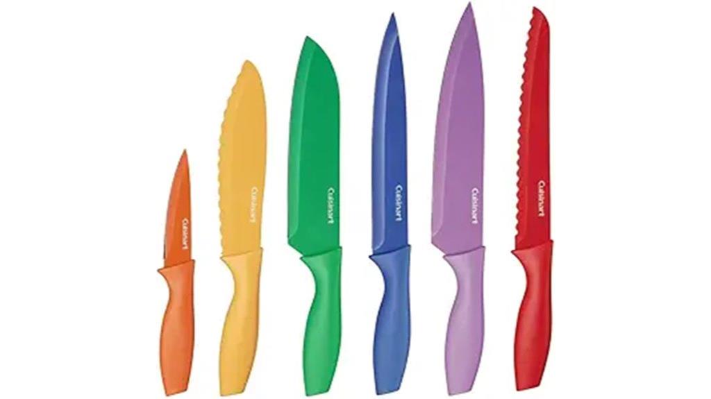 12 piece kitchen knife set