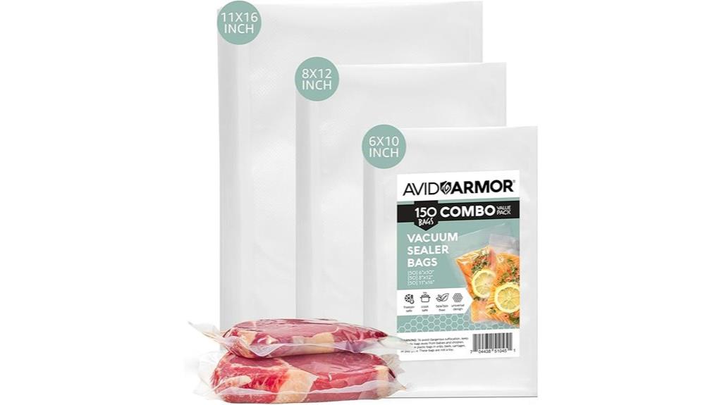 150 bags multiple sizes