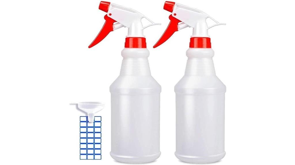 16oz spray bottles pack of two