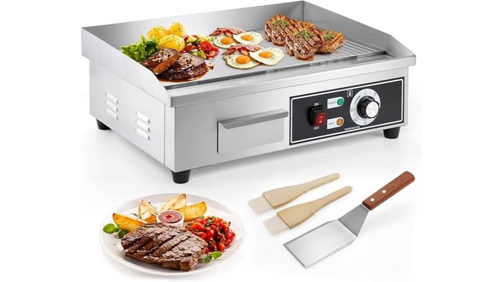 22 inch stainless steel grill