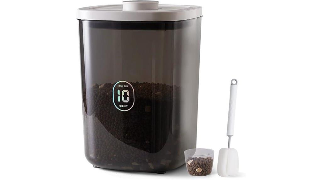 25 pound rice dispenser