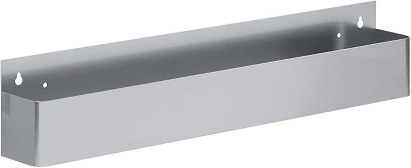 32 inch stainless steel rack