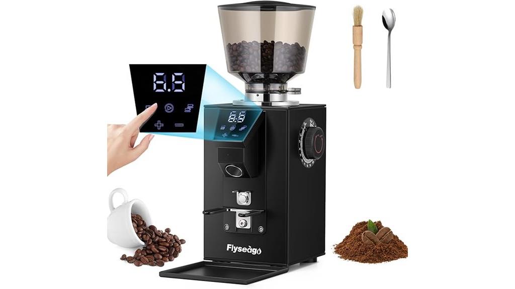 400w flat burr grinder