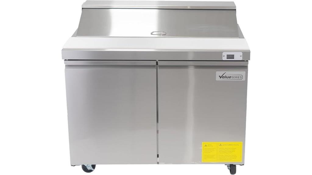 48 inch salad prep refrigerator