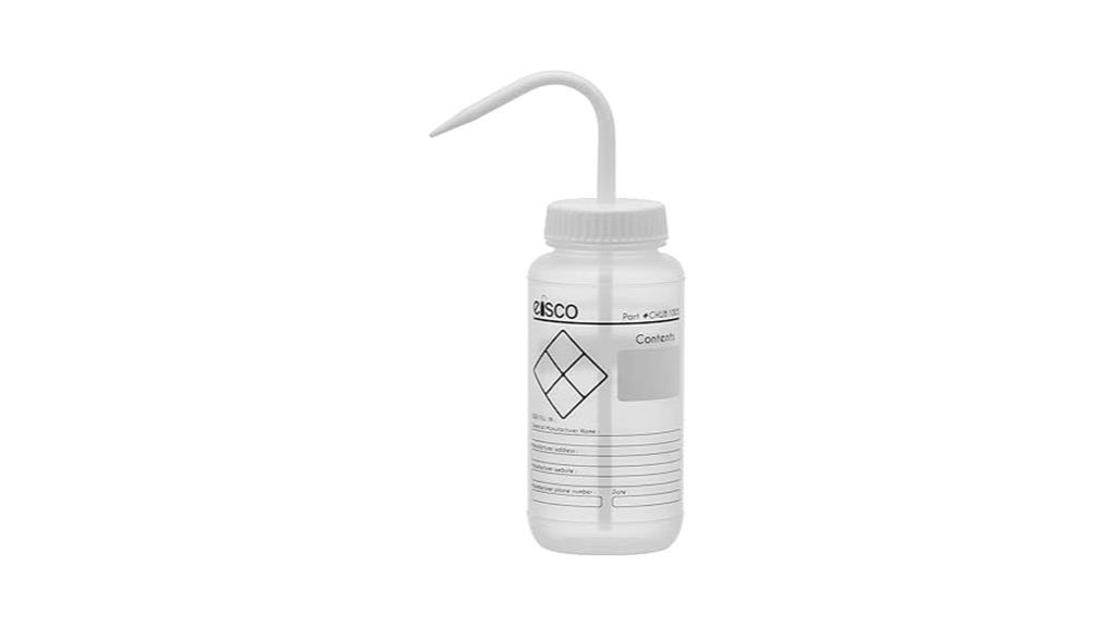 500ml chemical wash bottle