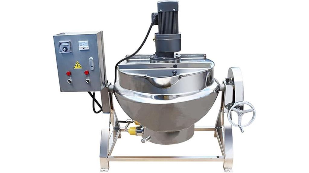 50l electric kettle mixer