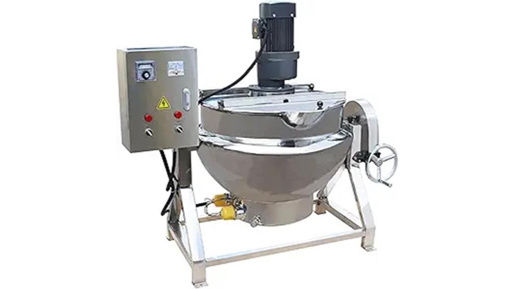50l electric tilted kettle