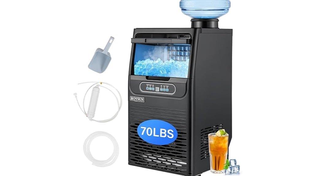 70lbs 24h ice maker