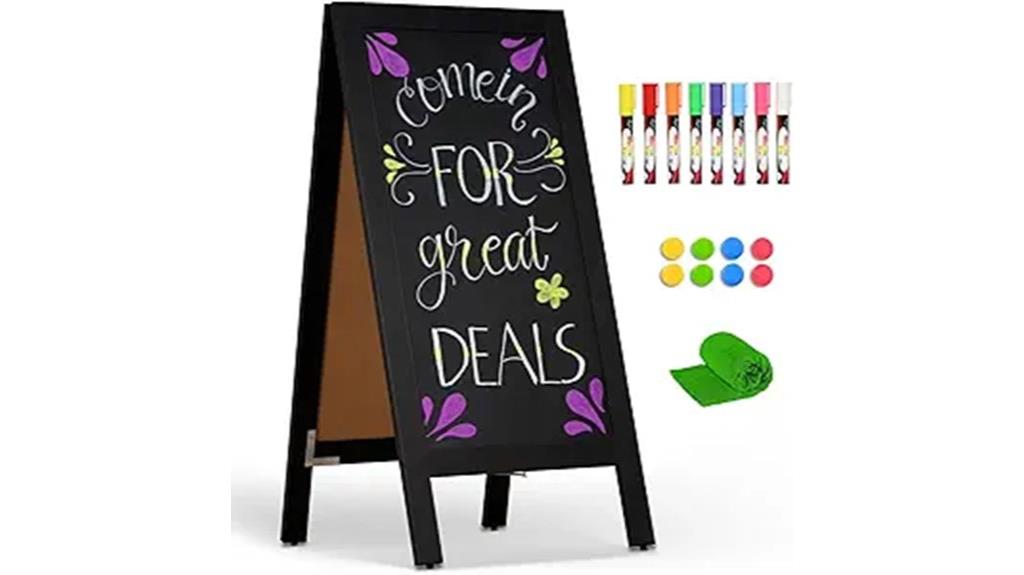 a frame chalkboard 40x20