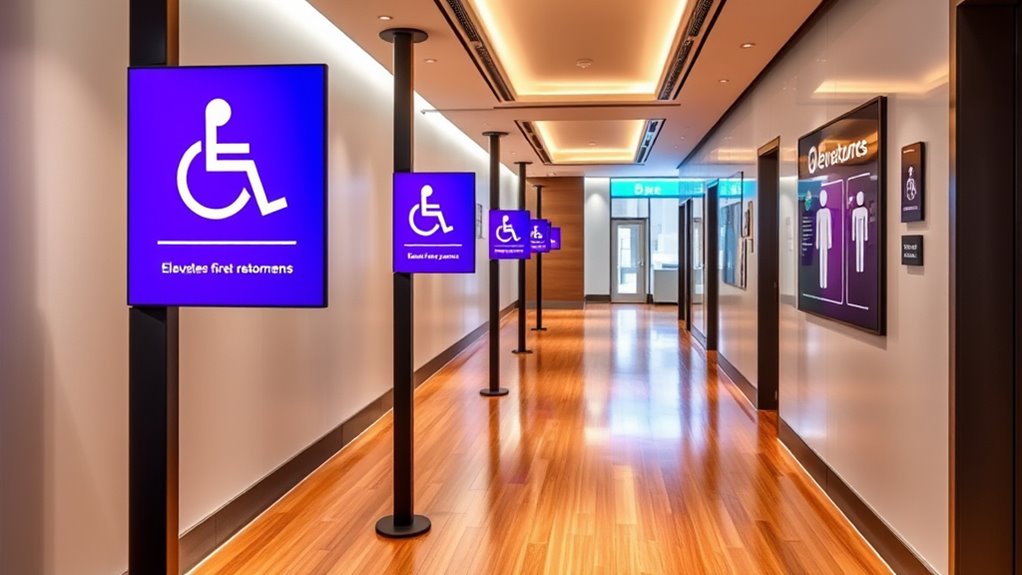 accessible clear inclusive signage