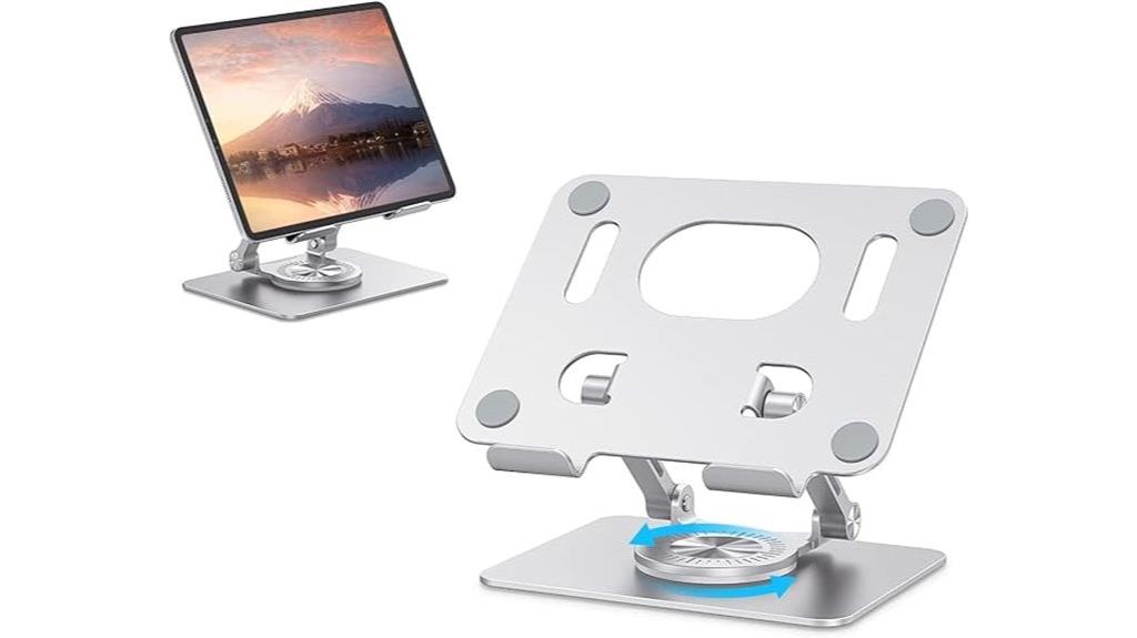 adjustable 360 rotating stand