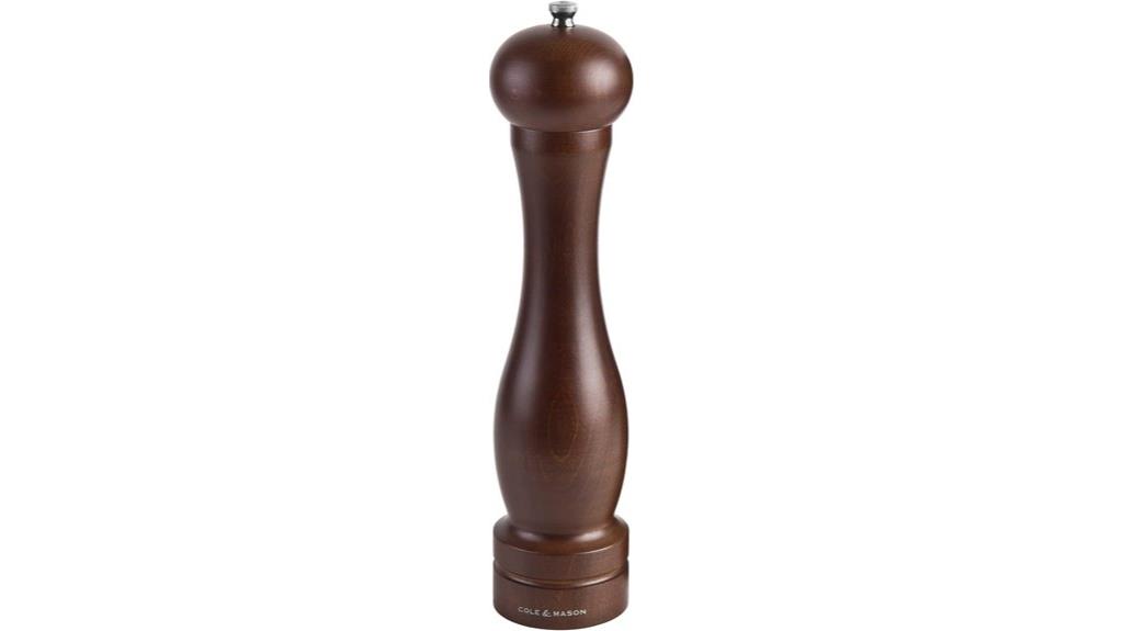 adjustable refillable pepper mill