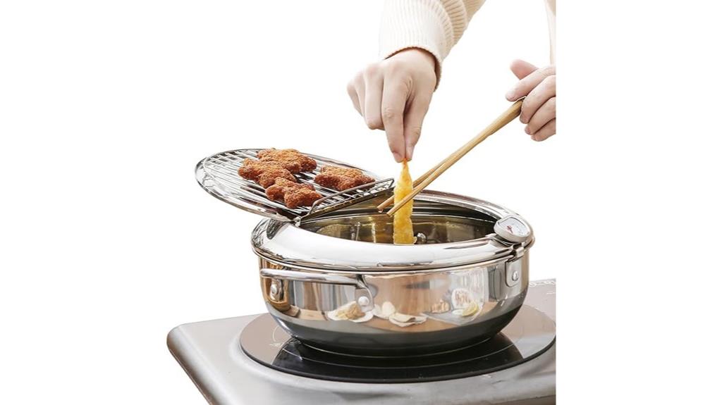 adjustable temperature oil fryer