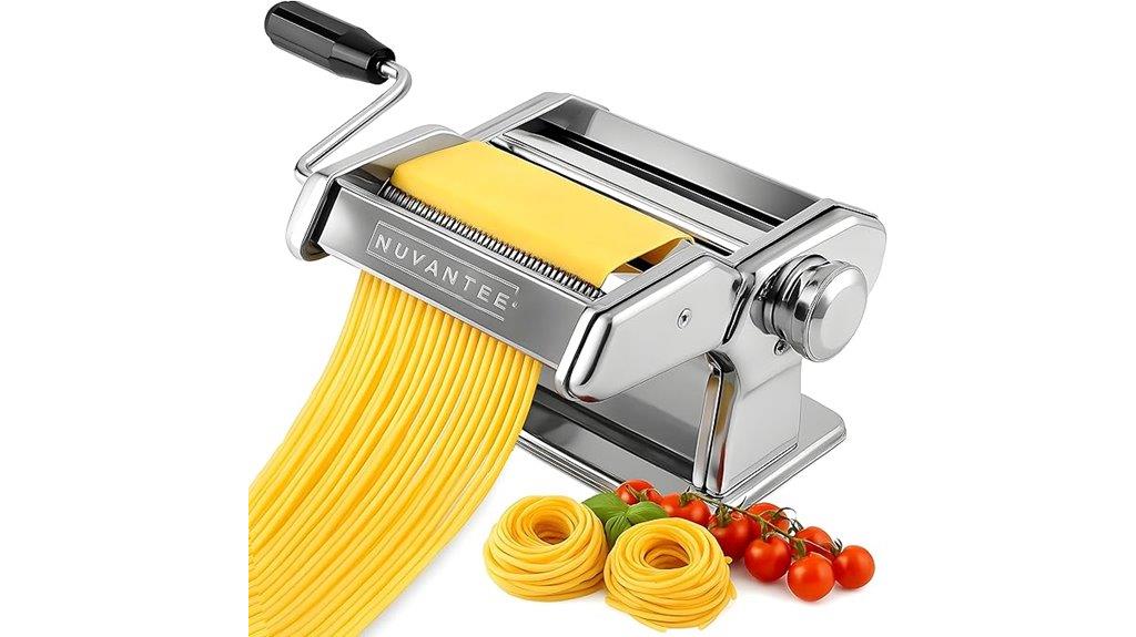 adjustable thickness pasta maker