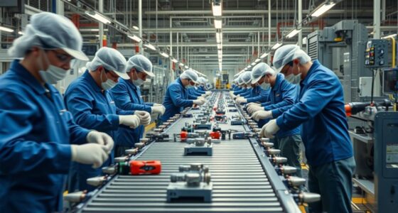 analyzing assembly line efficiency
