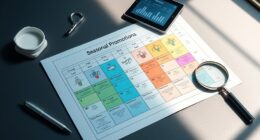 annual promotional planning schedule