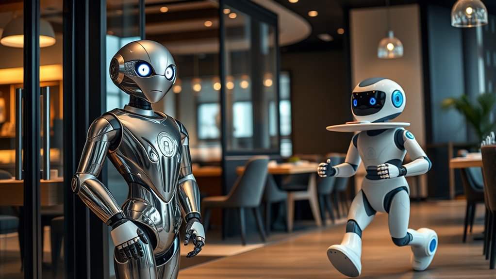 autonomous robots enhancing dining
